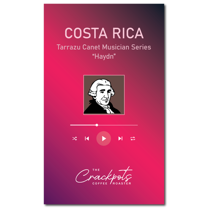 Costa Rica Canet Musician Series "Haydn" Raisin Honey