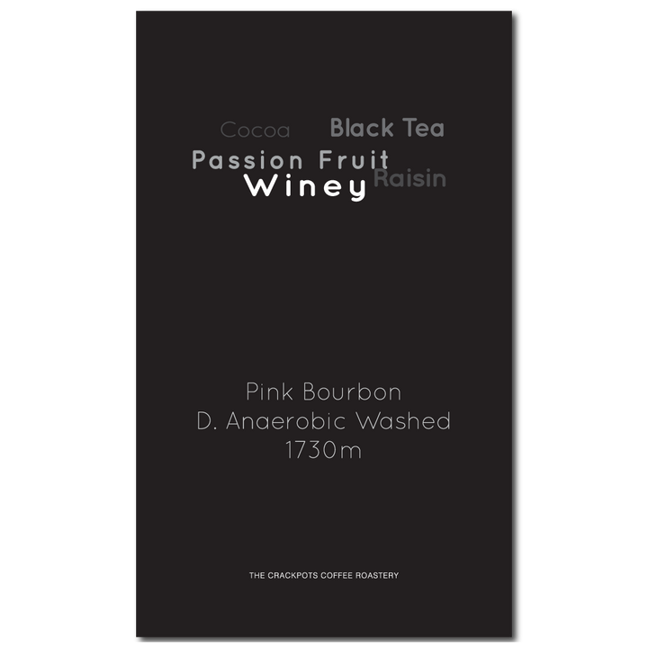 Colombia Huila Finca Monteblanco Pink Bourbon Fruit Juice Double Anaerobic Washed