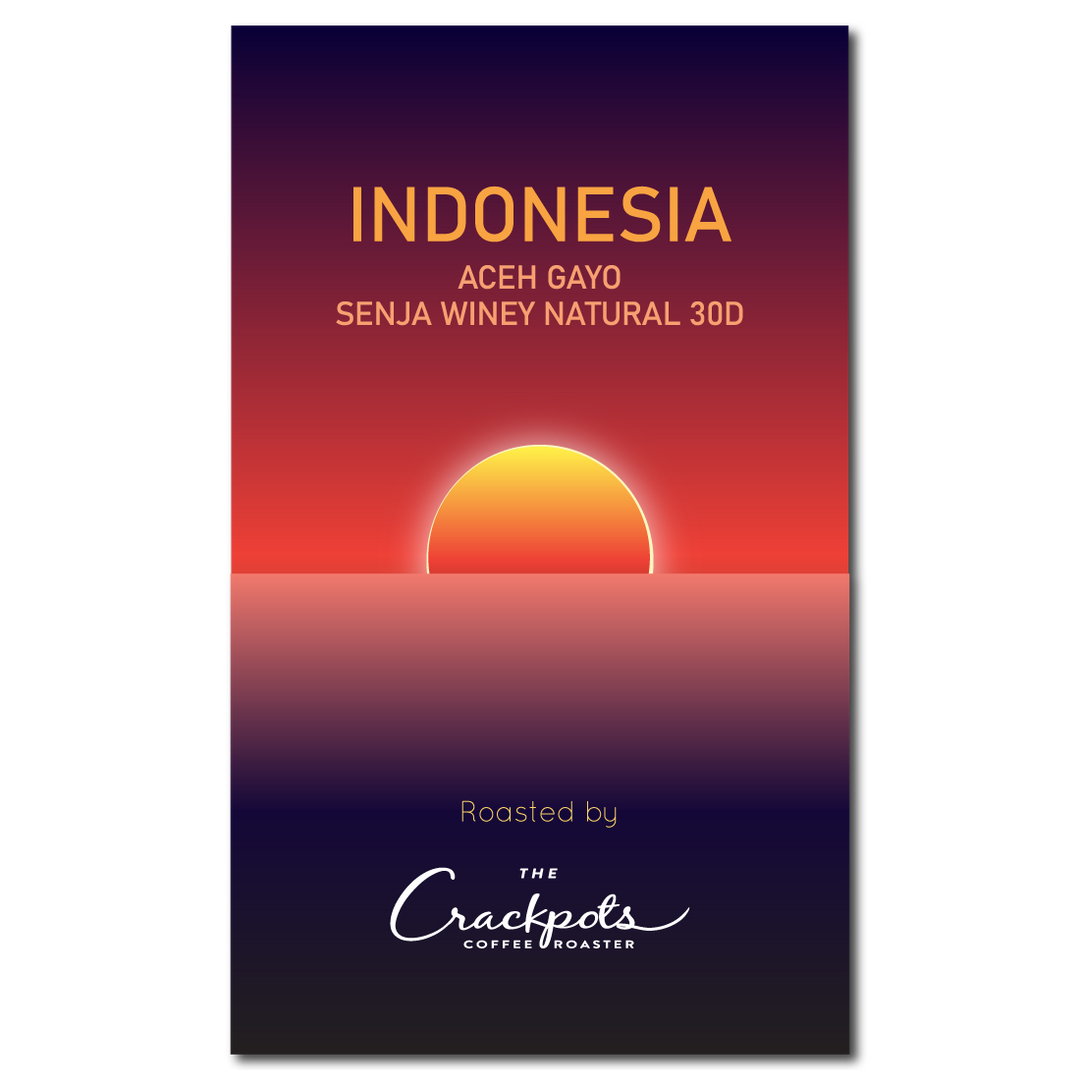 Indonesia Sumatra Aceh Gayo Senja Winey Natural 30D