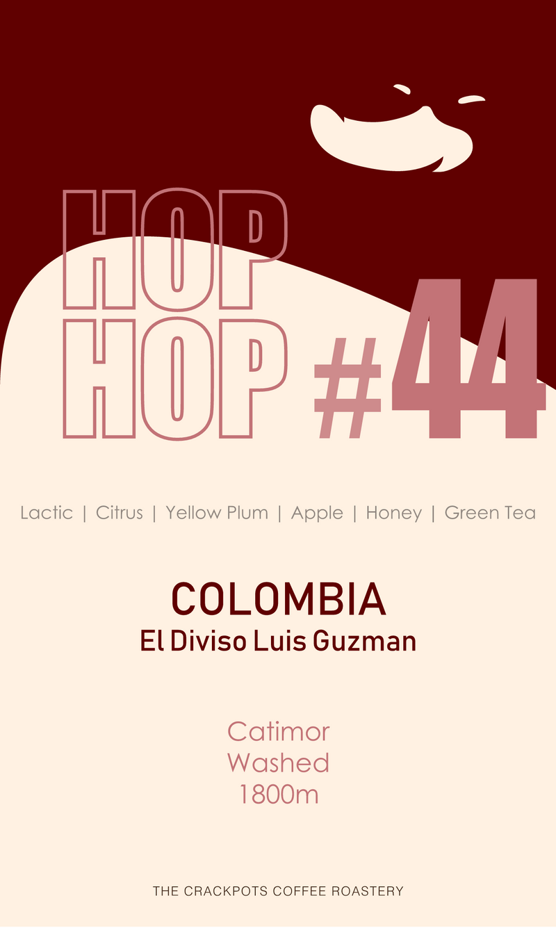 Hop Hop #44 - Colombia El Diviso Luis Guzman Washed Catimor