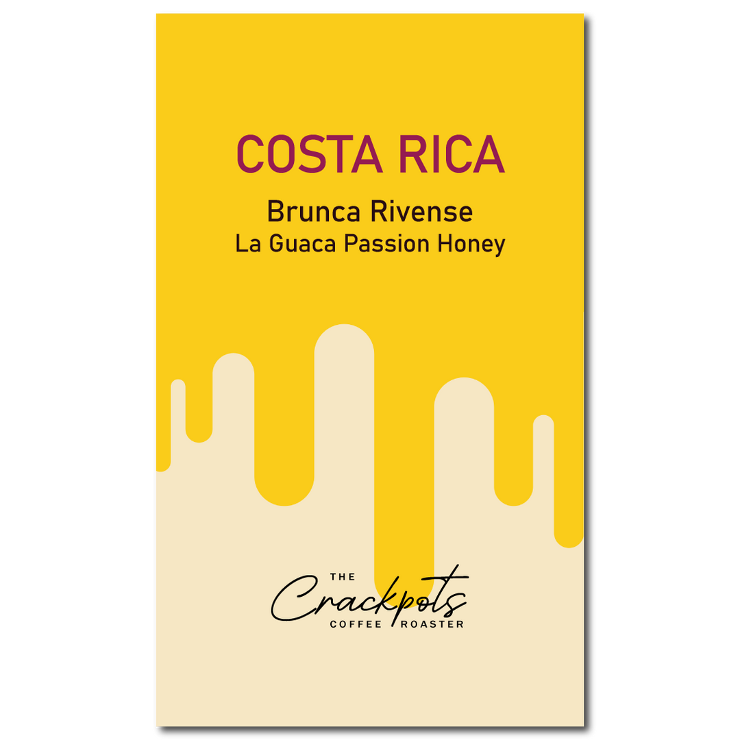 Costa Rica Brunca Rivense La Guaca Passion Honey