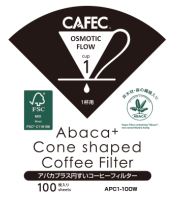 CAFEC Abaca+ Filter Paper