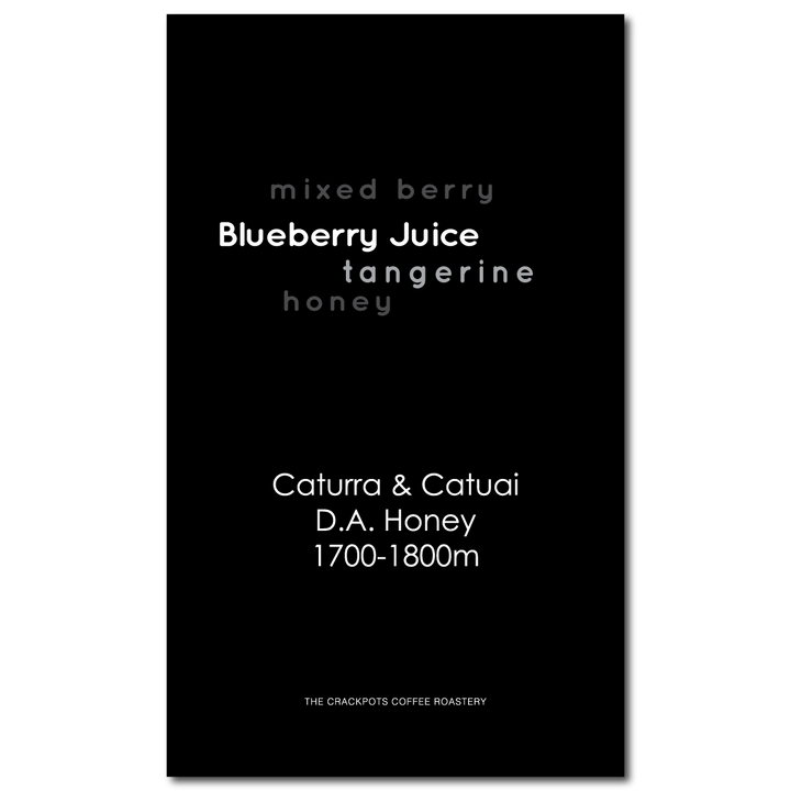 Costa Rica Tarrazu D.A. Honey "Blueberry Reverie"