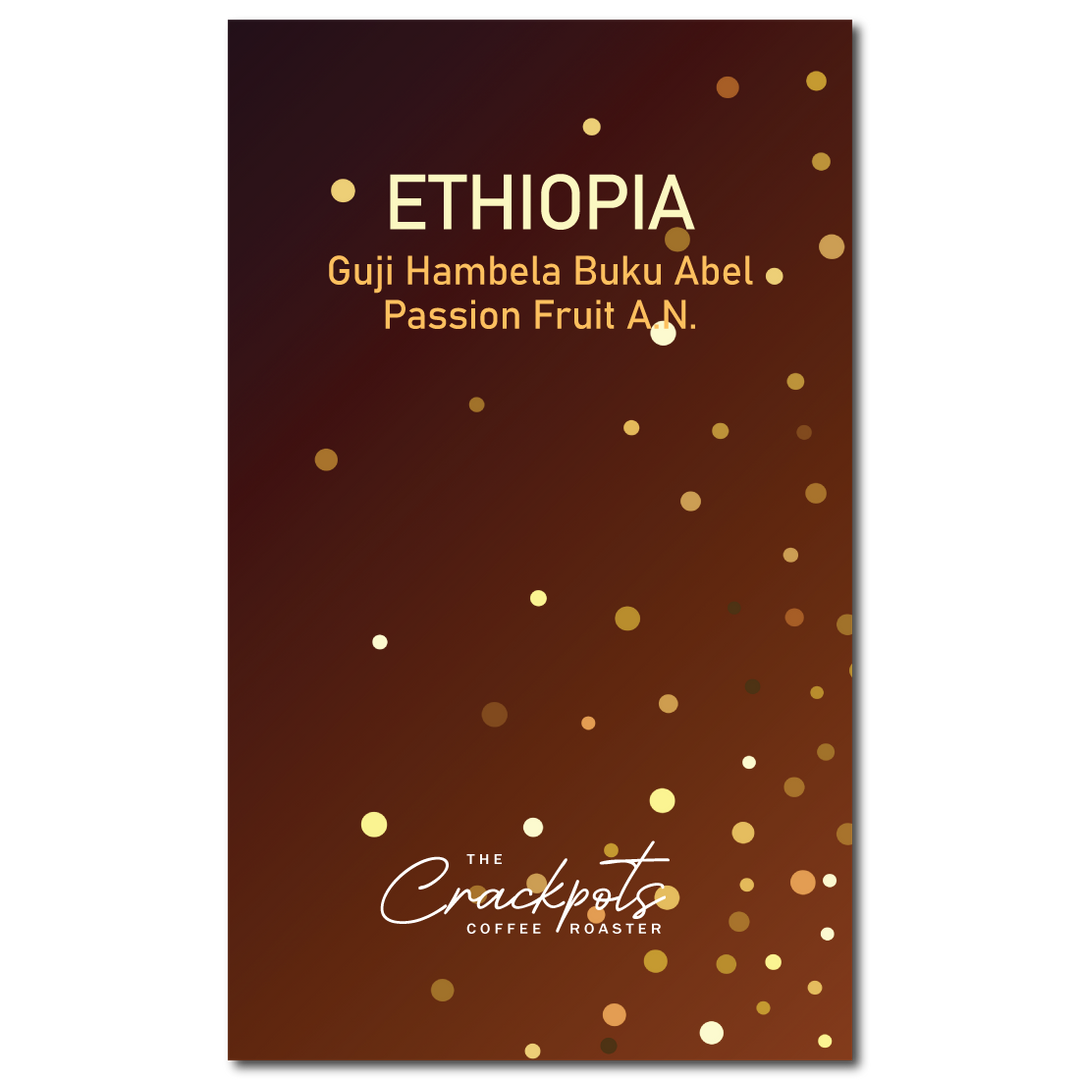 Ethiopia Guji Hambella Buku Abel Passion Fruit Ferm. Natural G1