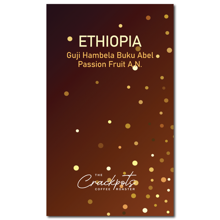 Ethiopia Guji Hambella Buku Abel Passion Fruit Ferm. Natural G1
