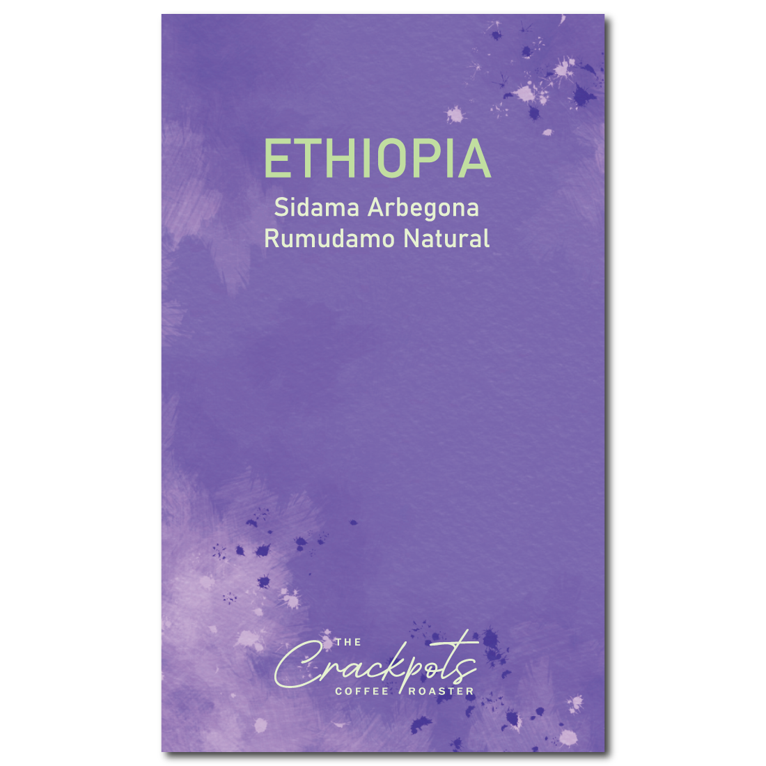 The Crackpots Coffee Roaster Ethiopia Sidama Arbegona Rumudamo Natural G1 – specialty coffee beans Malaysia