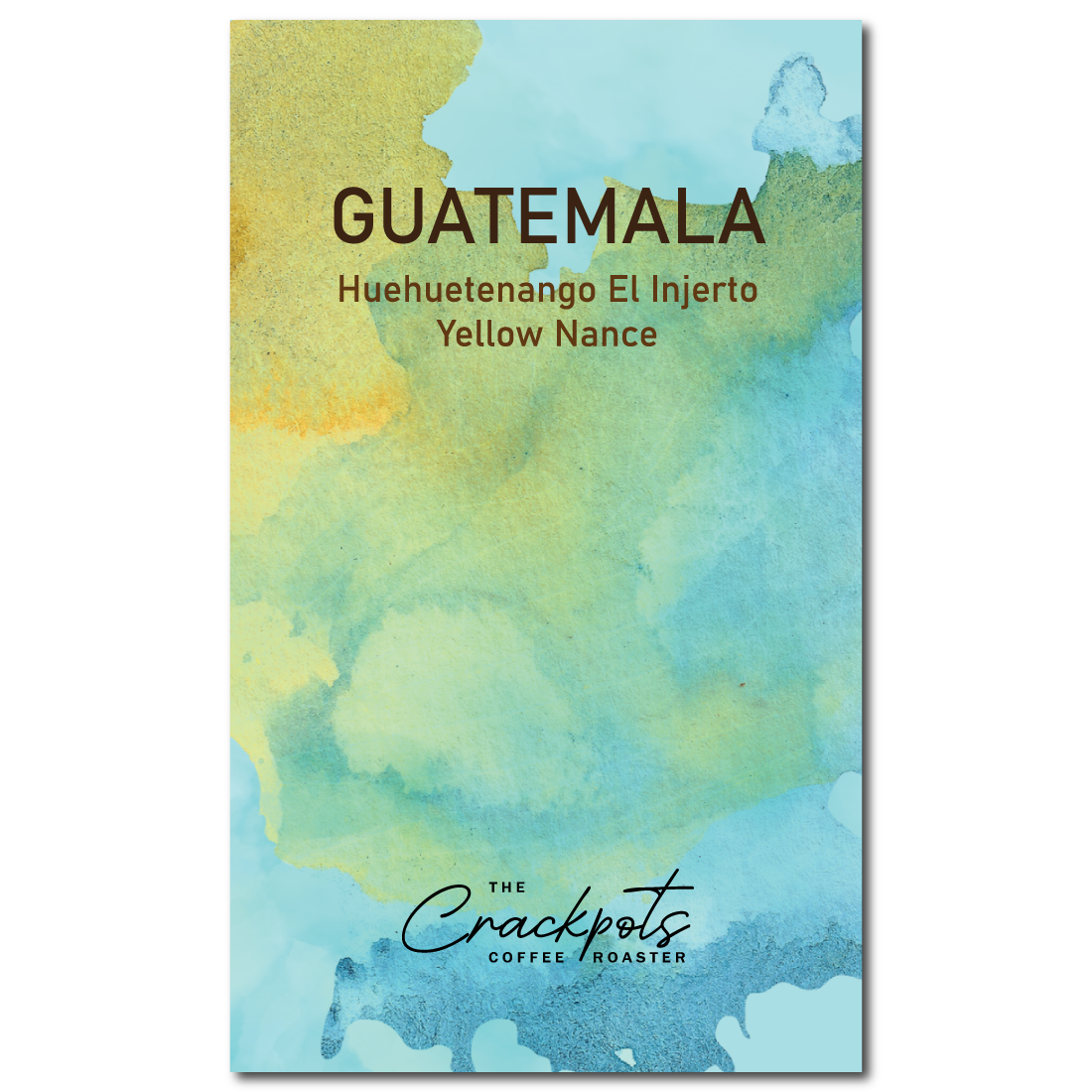 The Crackpots Coffee Roaster Guatemala Huehuetenango El Injerto Yellow Nance Washed – specialty coffee beans Malaysia