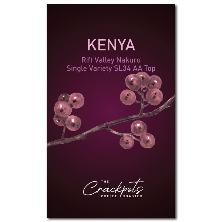 Kenya Rift Valley Nakuru Single Variety SL34 AA TOP