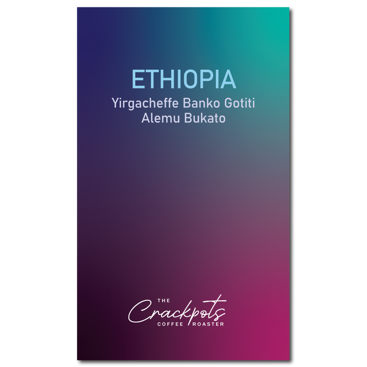 Ethiopia Yirgacheffe Banko Gotiti Natural G1 – Alemu Bukato