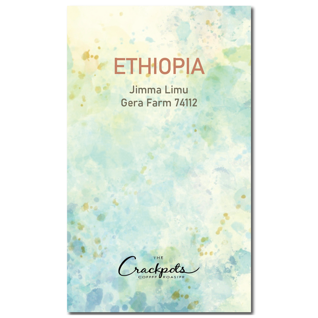 Ethiopia Jimma Limu Gera Farm 74112 Washed G1