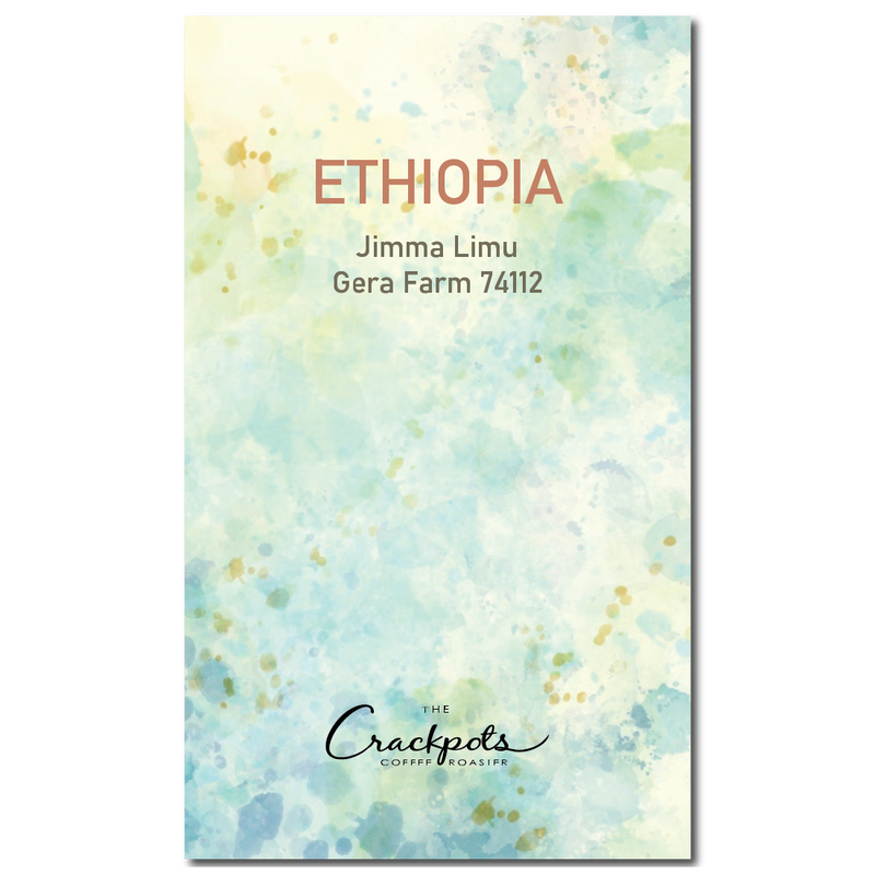 Ethiopia Jimma Limu Gera Farm 74112 Washed G1