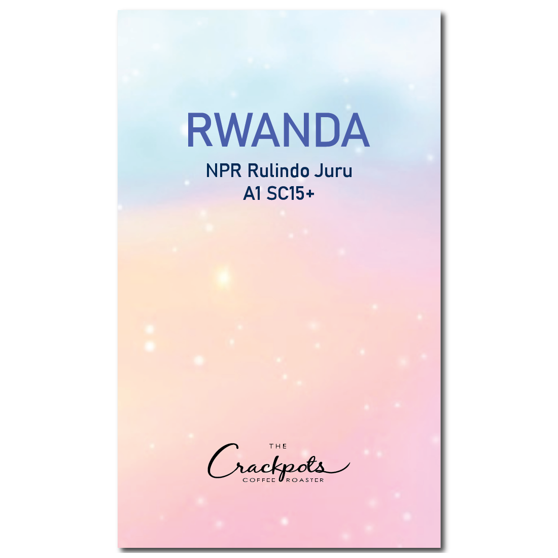 Rwanda NPR Rulindo Juru A1 Sc 15+ Natural – The Crackpots Coffee Roaster